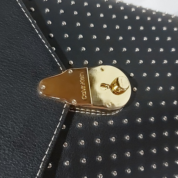 STUDDED CALVIN KLEIN CROSSBODY BAG - Picture 2 of 2